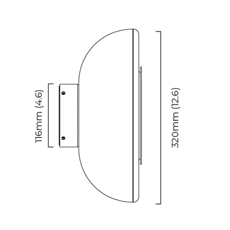 Pendulum Wall Dimensions