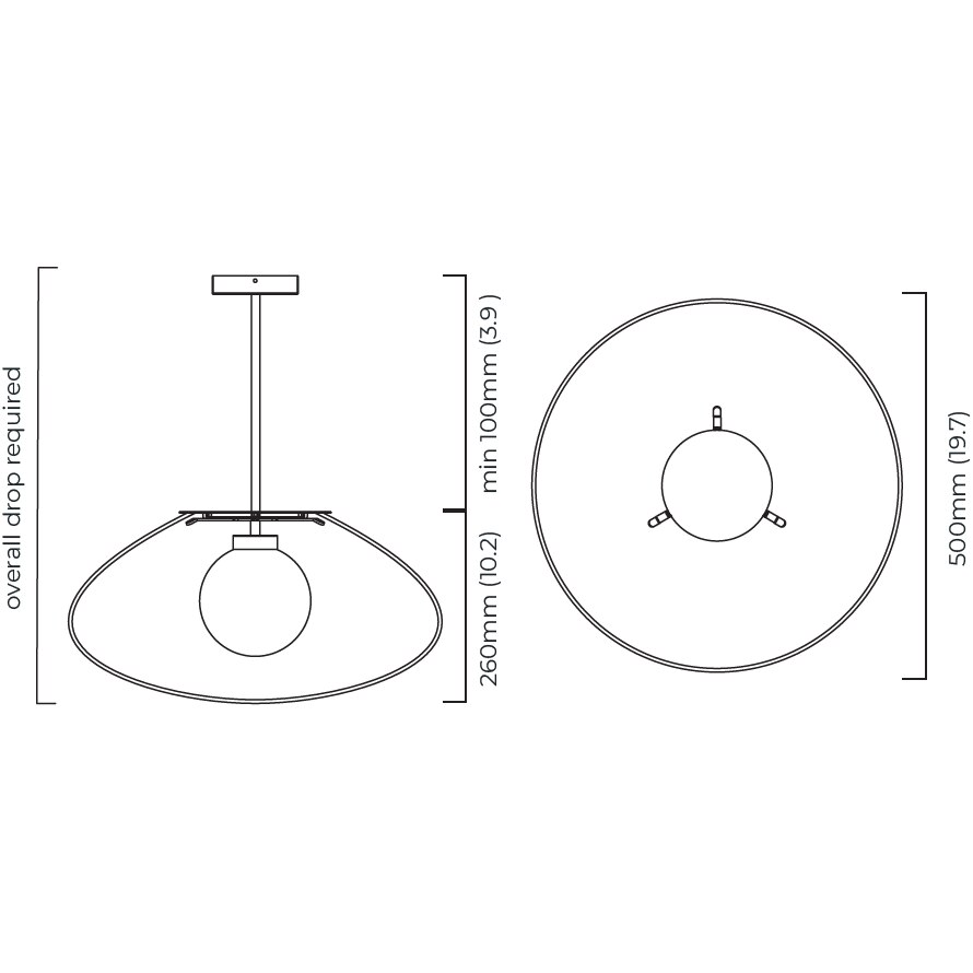 Petra Suspension Dimensions