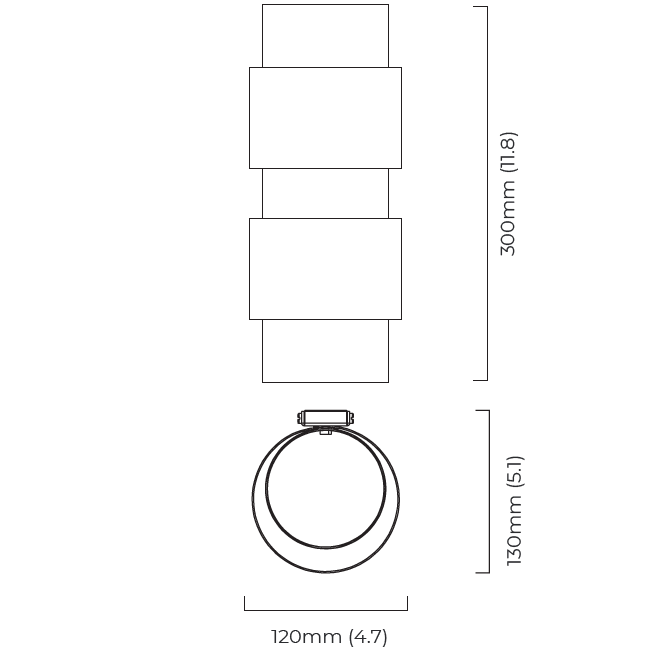 Ring Wall Dimensions