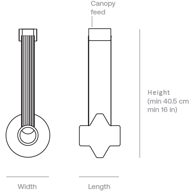 Etat-des-Lieux 1A Suspension Dimensions