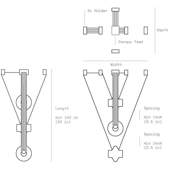 Etat-des-Lieux 3A Suspension Dimensions
