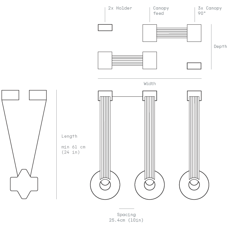 Etat-des-Lieux 3B Suspension Dimensions
