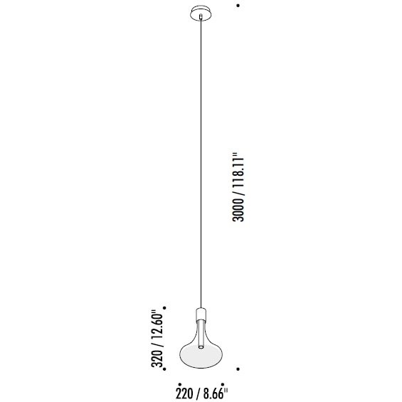 Cathode 1 Suspension Dimensions