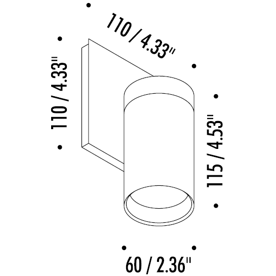 Dot P 51 Wall Dimensions