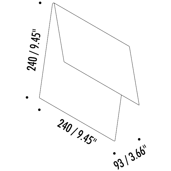 Folder Wall Dimensions