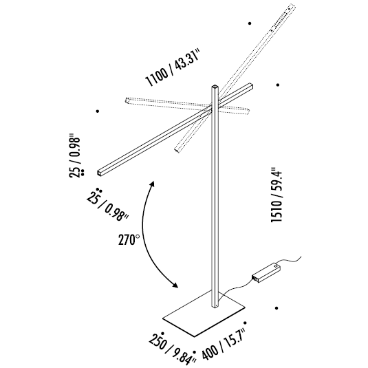 Hashi Floor Dimensions