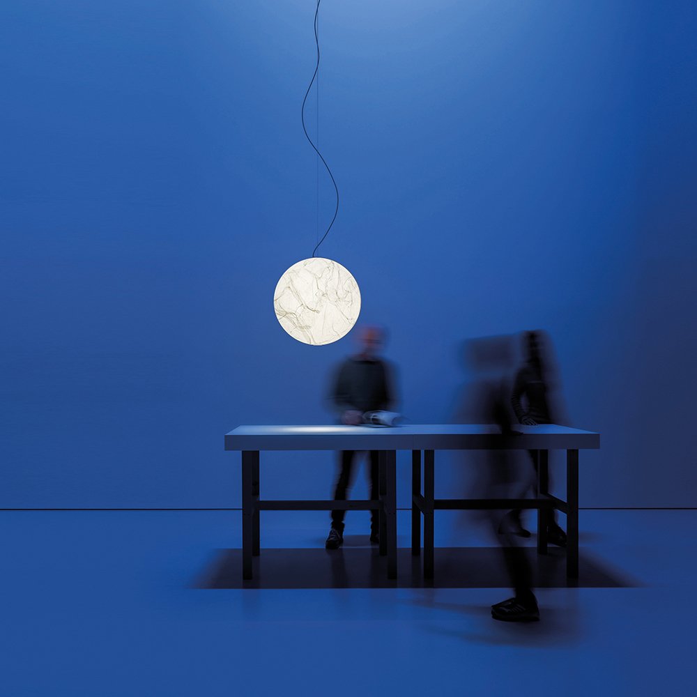 Moon 60 Dual Emission Suspension - Davide Groppi | Pendant Lights