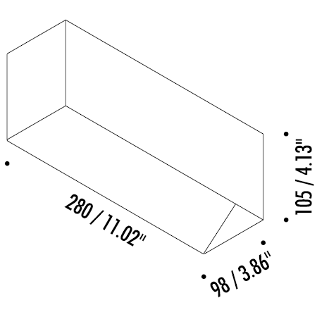 Piu Wall Dimensions