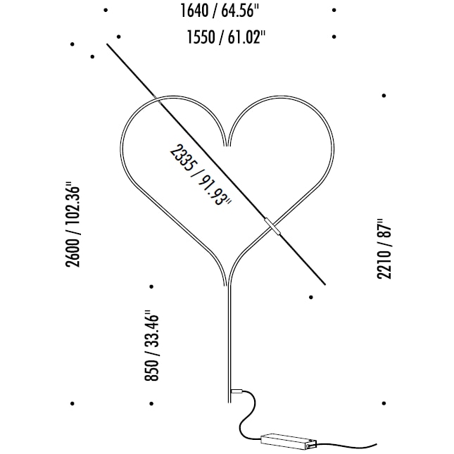 Rail Wall Dimensions