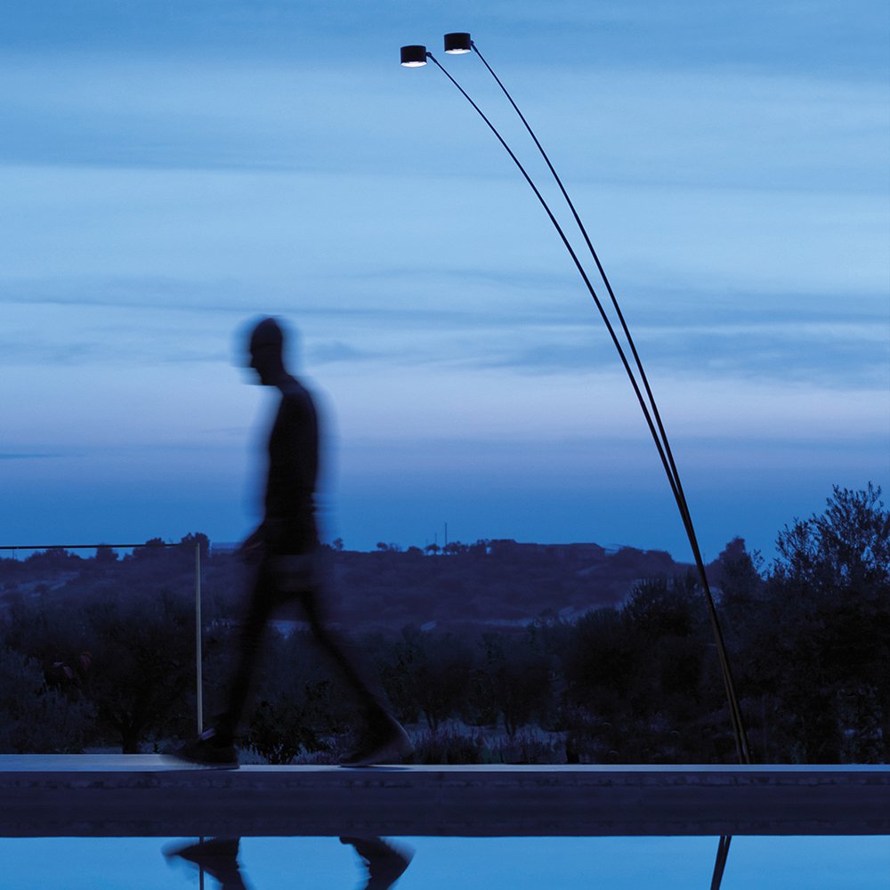 Sampei 440 Outdoor Floor - Davide Groppi | Outdoor Floor Lamps