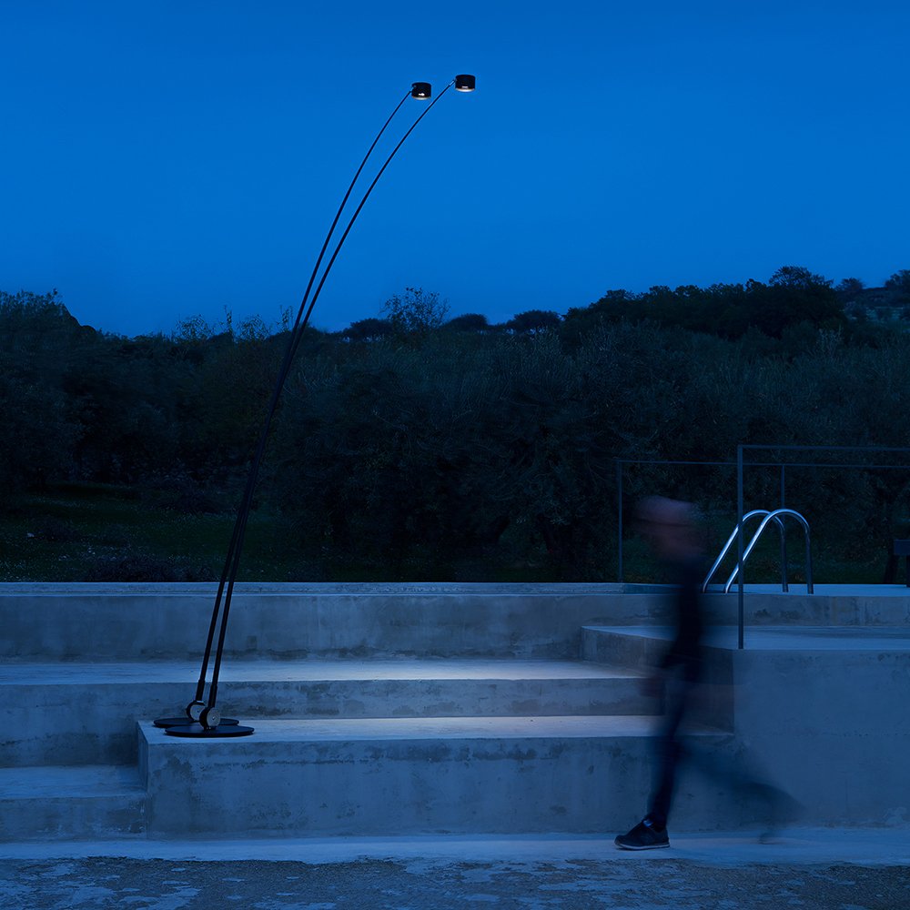 Sampei 440 Outdoor Floor - Davide Groppi | Outdoor Floor Lamps