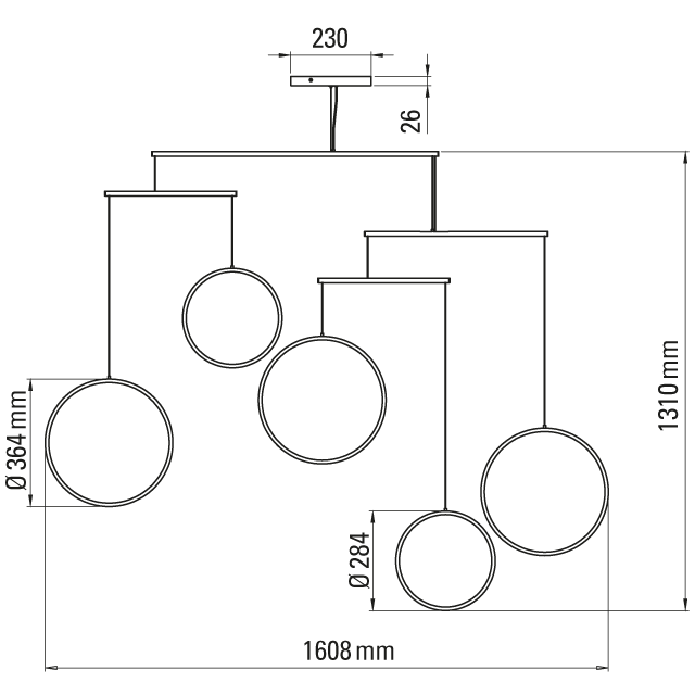 Focus x5 Suspension Dimensions