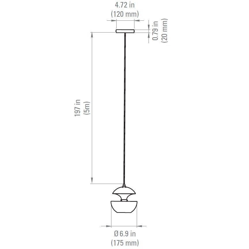 Here Comes the Sun Suspension Dimensions