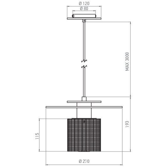 In The Sun 270 Suspension Dimensions