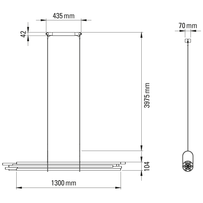 NL12 Suspension Dimensions