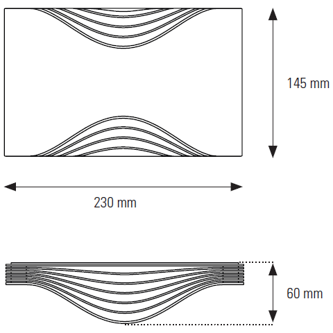 Respiro M Wall Dimensions