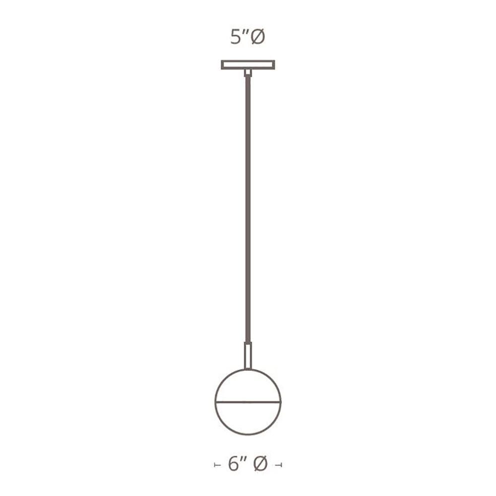 Kora Pendant Suspension Dimensions