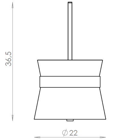 Caramelo Suspension Dimensions