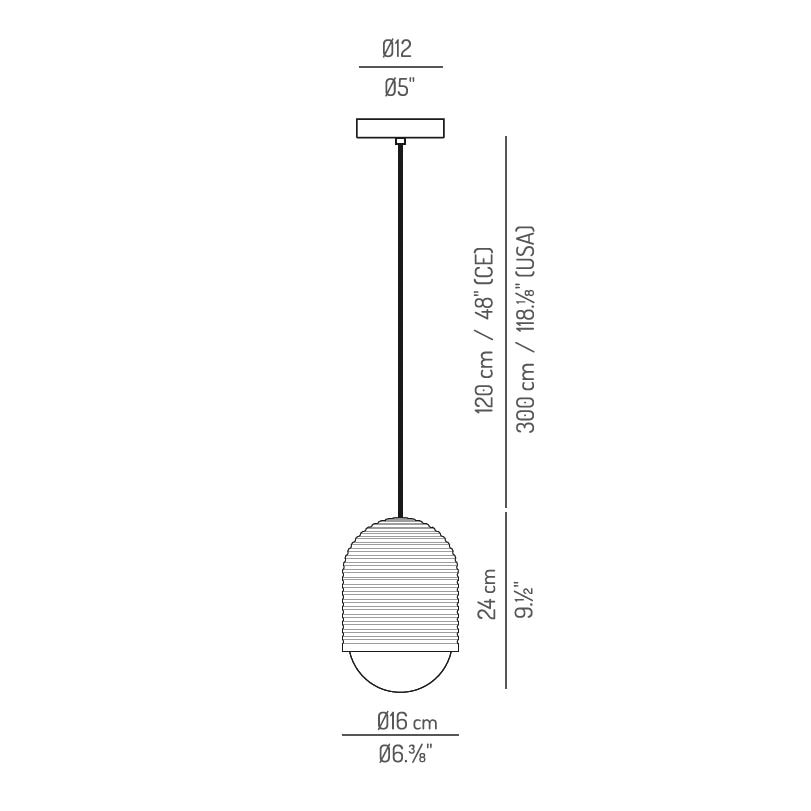Nucli Suspension Dimensions