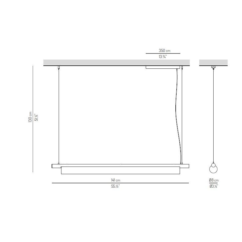 Stick Suspension Dimensions
