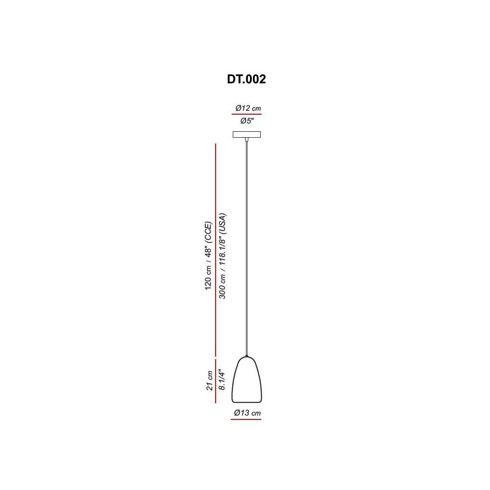 Dento Suspension Dimensions