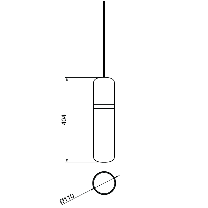 Pill S36-01 Suspension Dimensions