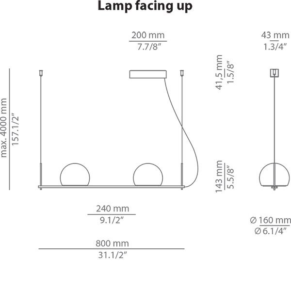 Circ T-3715-W Suspension Dimensions