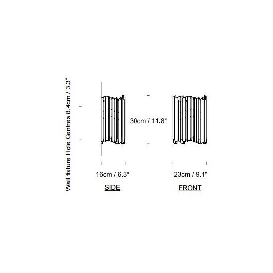 Facet Wall Dimensions
