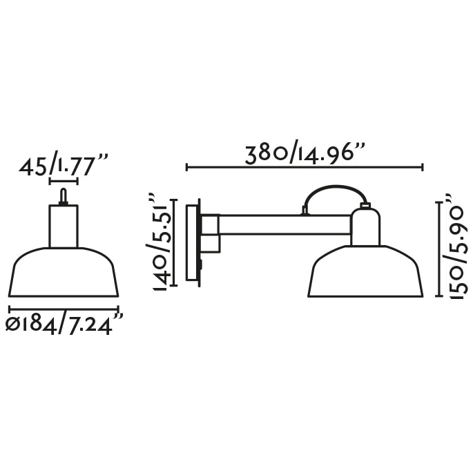 Tatawin Arm Wall Dimensions