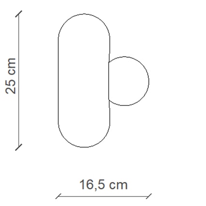 Bumbum C2750 Wall Dimensions
