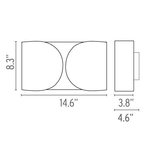 Foglio Wall Dimensions