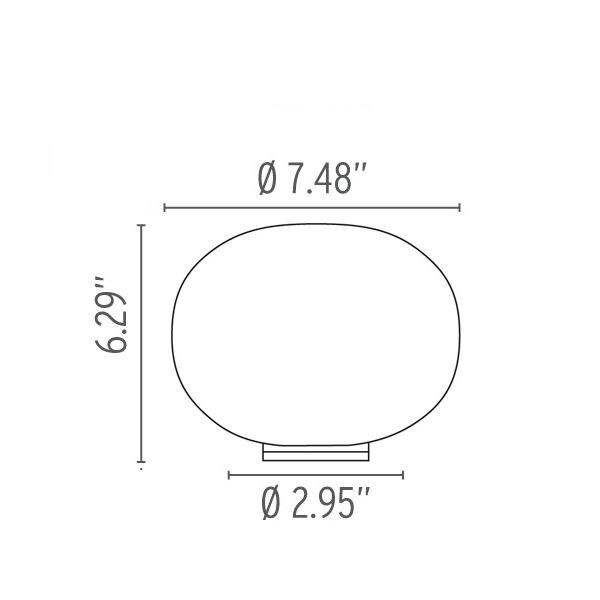 Glo-Ball Basic Zero Table Dimensions