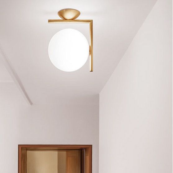IC Lights C/W Wall/Ceiling - Flos | Bath & Vanity Lights - USA
