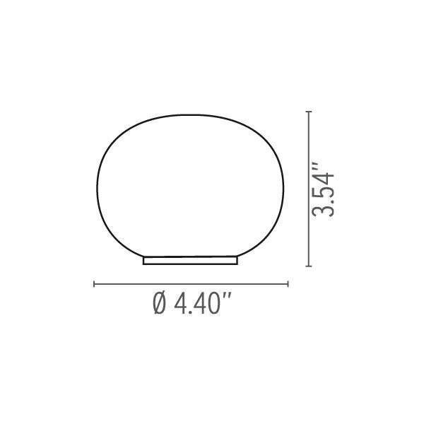 Mini Glo-Ball T Table Dimensions