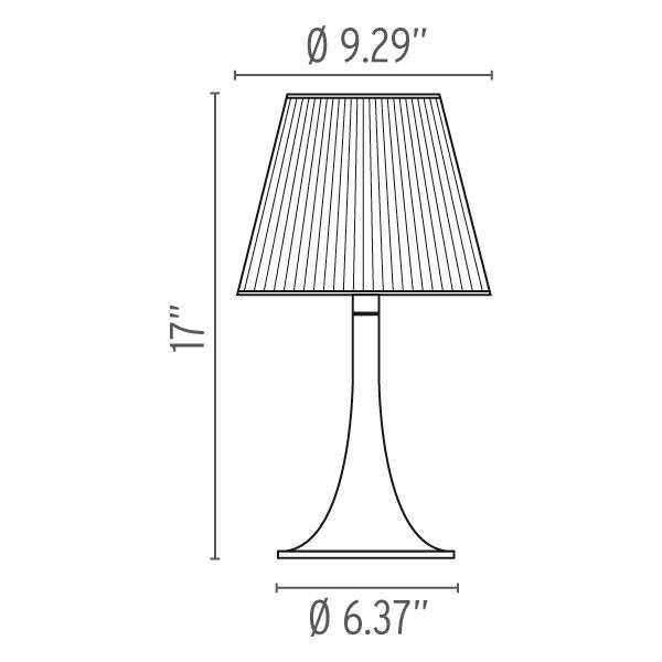 Miss k soft table lamp clearance