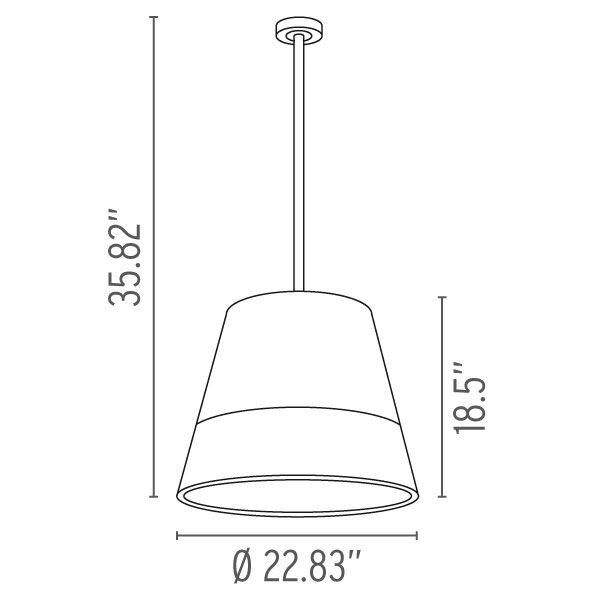 Romeo C3 Outdoor Ceiling Dimensions