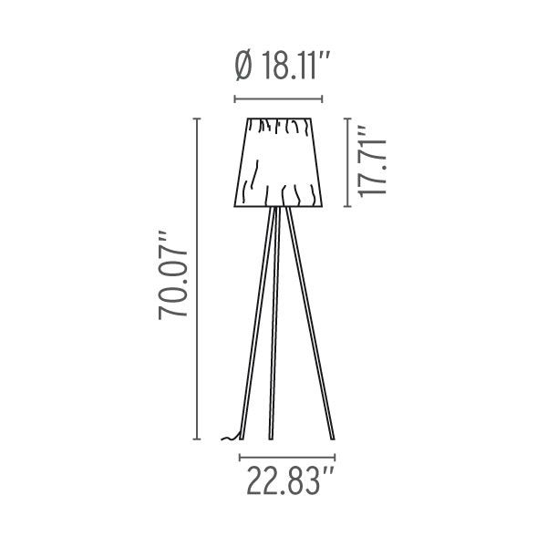 Rosy Angelis Floor Dimensions