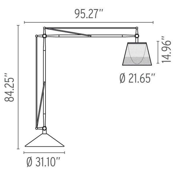 Superarchimoon Outdoor Floor Dimensions