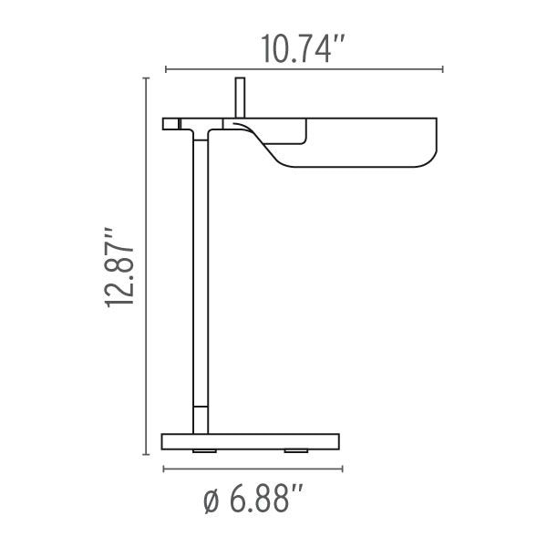 Tab T Table Dimensions