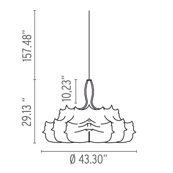 Zeppelin Suspension Dimensions