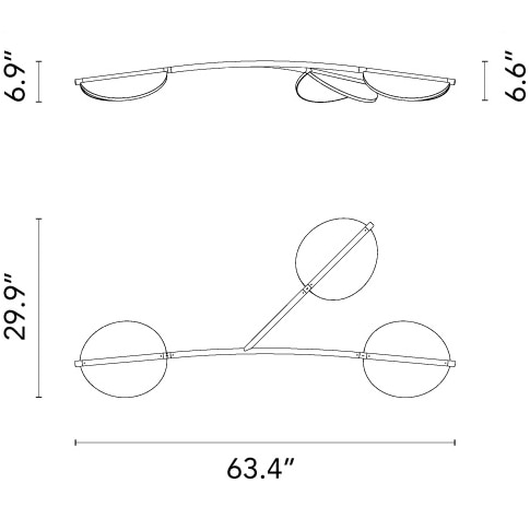 Almendra S3 Y Suspension Dimensions