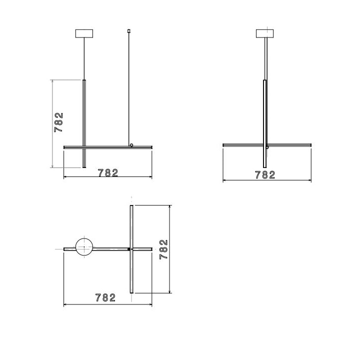 Coordinates S1 Suspension Dimensions