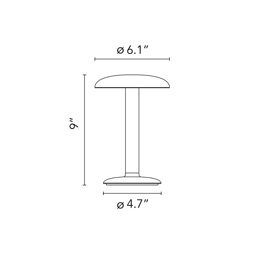 Gustave Portable Table Flos Portable Table Lamps USA & Canada