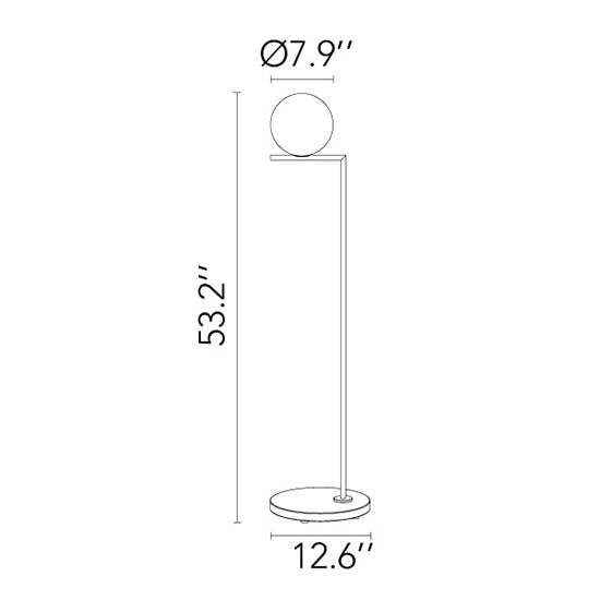 IC Lights Outdoor Floor Dimensions