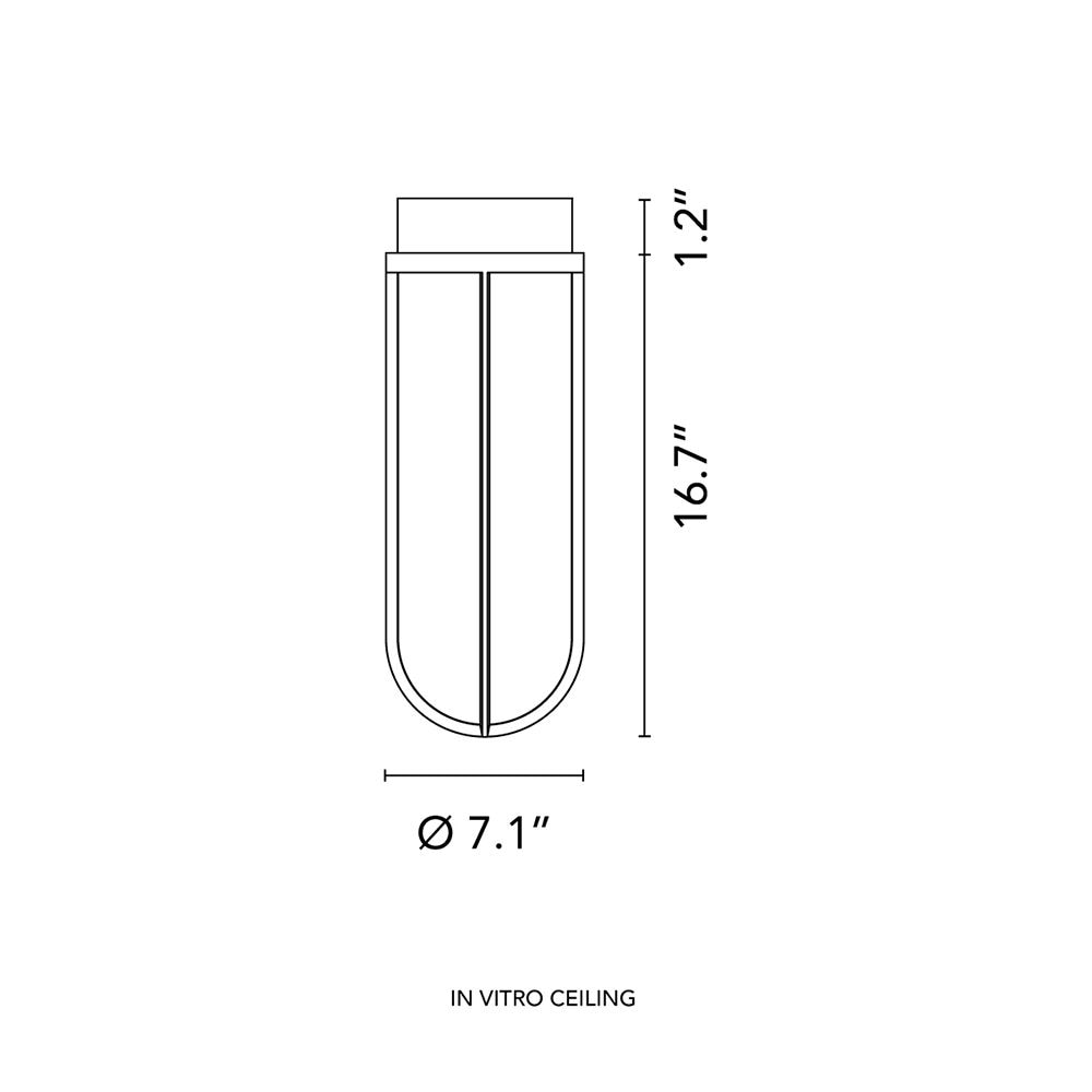 In Vitro Outdoor Ceiling Dimensions