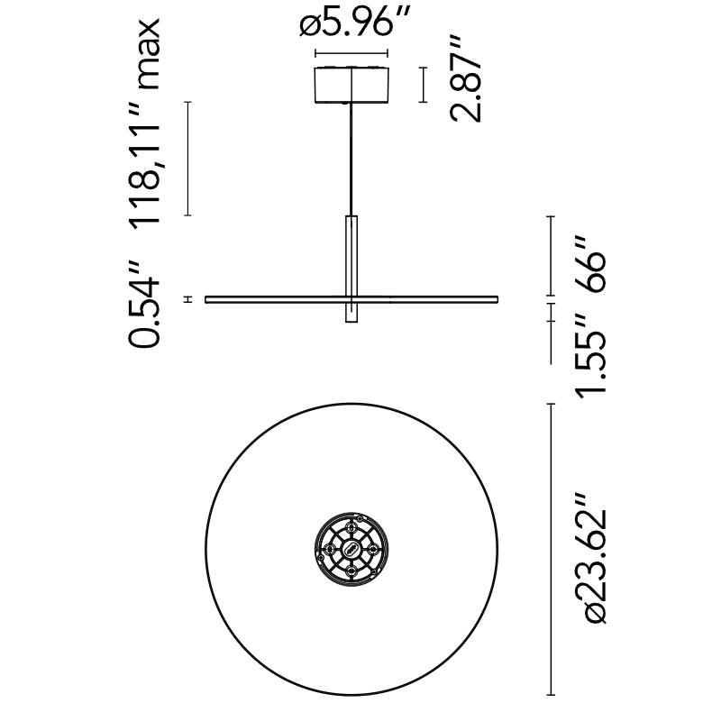 My Disc Suspension Dimensions