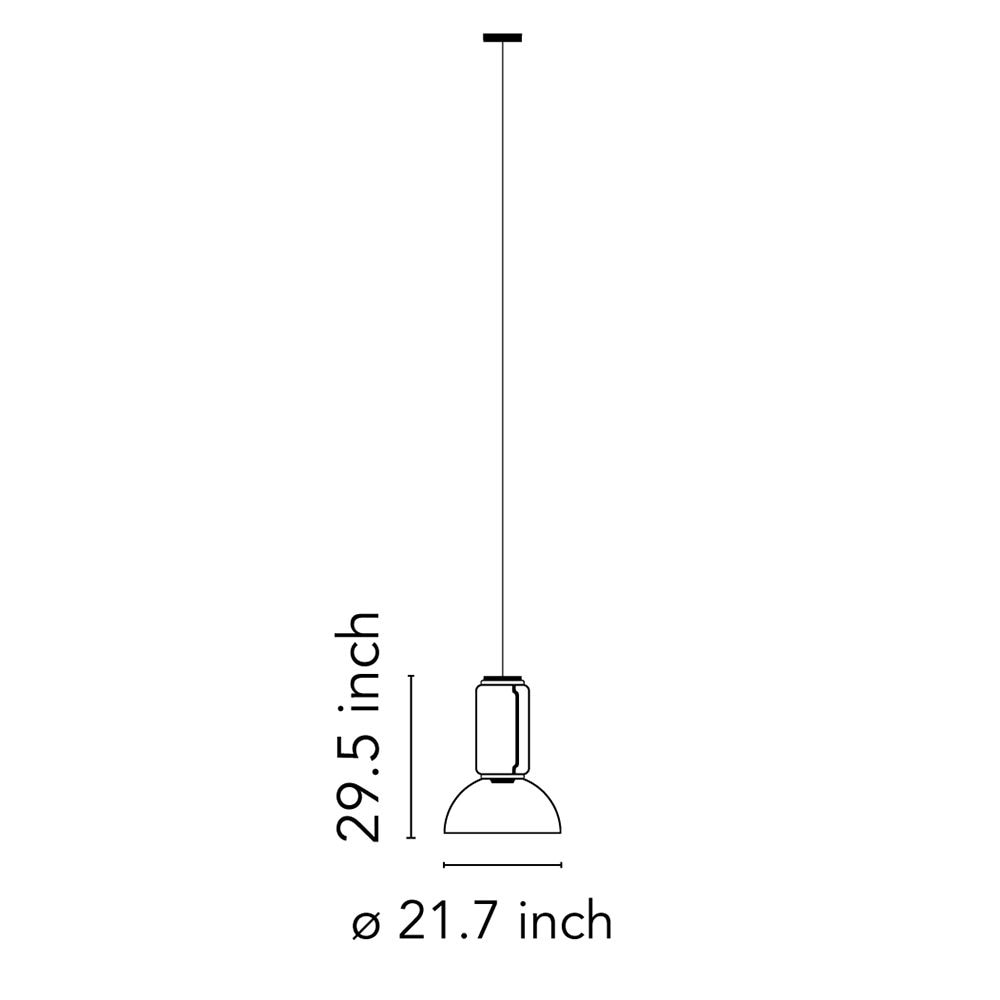 Noctambule S1 Low Cylinder & Bowl Suspension Dimensions