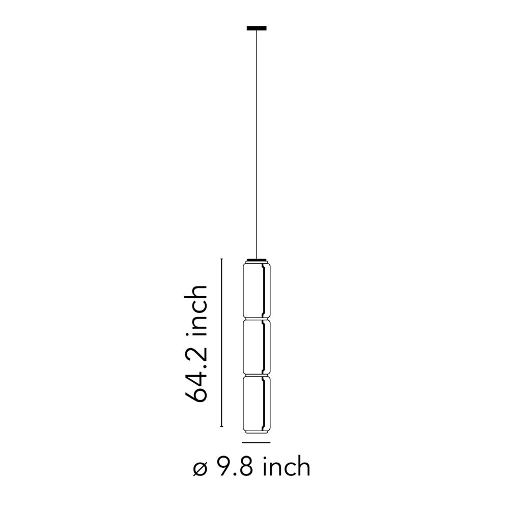 Noctambule S3 High Cylinder Suspension Dimensions