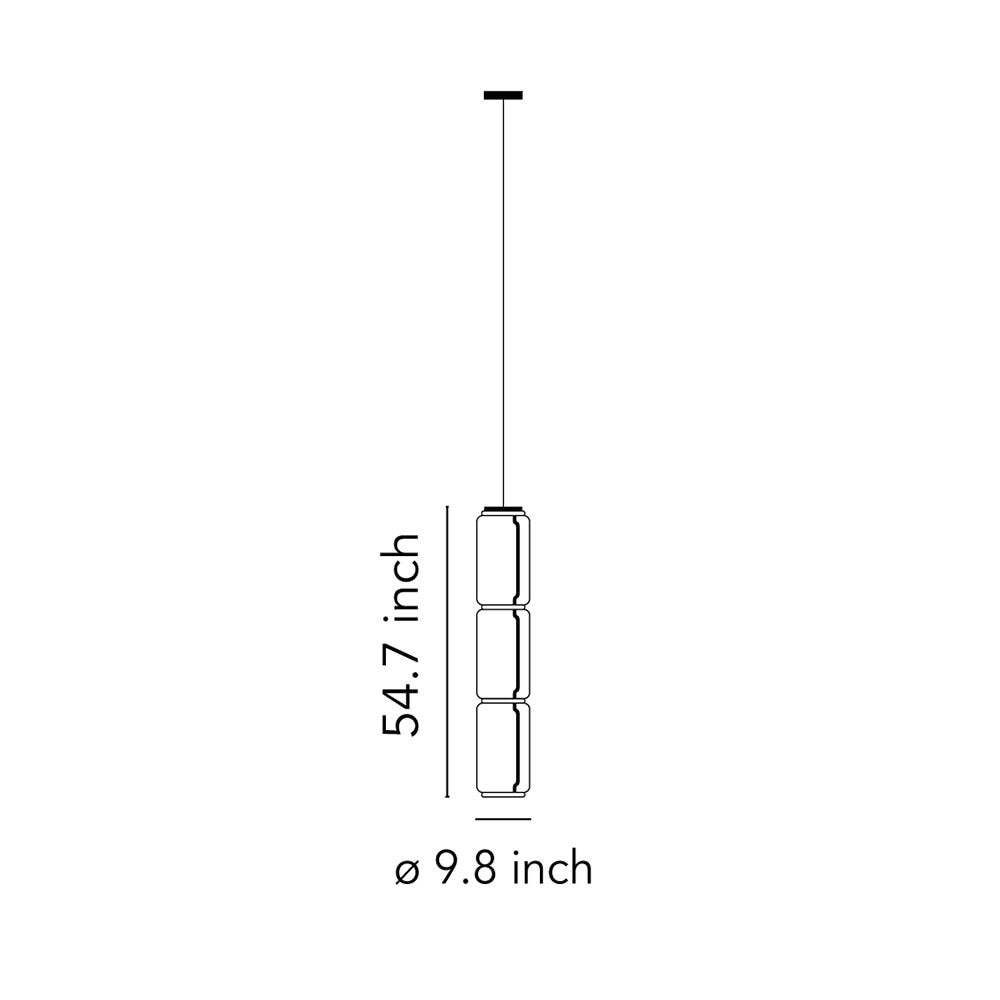 Noctambule S3 Low Cylinder Suspension Dimensions