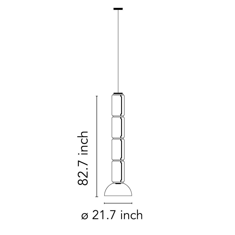 Noctambule S4 Low Cylinder & Bowl Suspension Dimensions